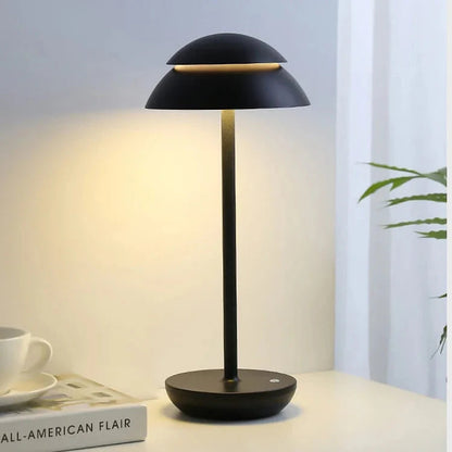Lumevia™ – Lampe de Table LED Dimmable Élégante et Rechargeable