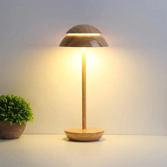 Lumevia™ – Lampe de Table LED Dimmable Élégante et Rechargeable