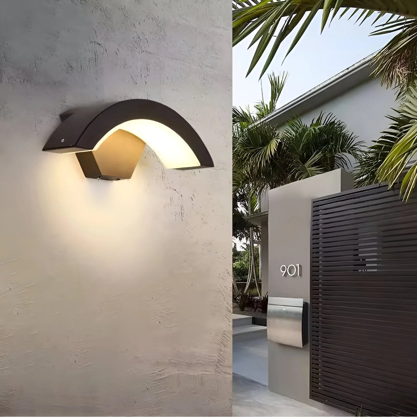 LumiGuard™ – Applique Murale Extérieure avec Détection de Mouvement