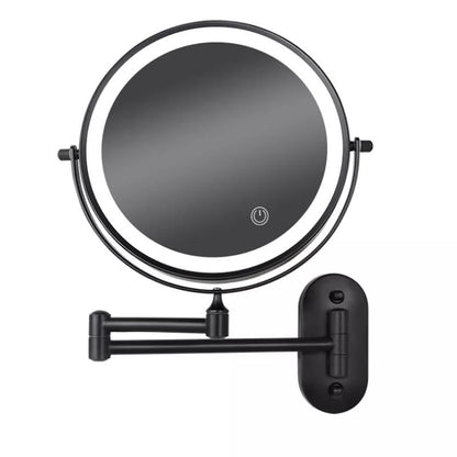 LumiReflex™ – Miroir Grossissant LED Rechargeable Salle de Bain & Maquillage