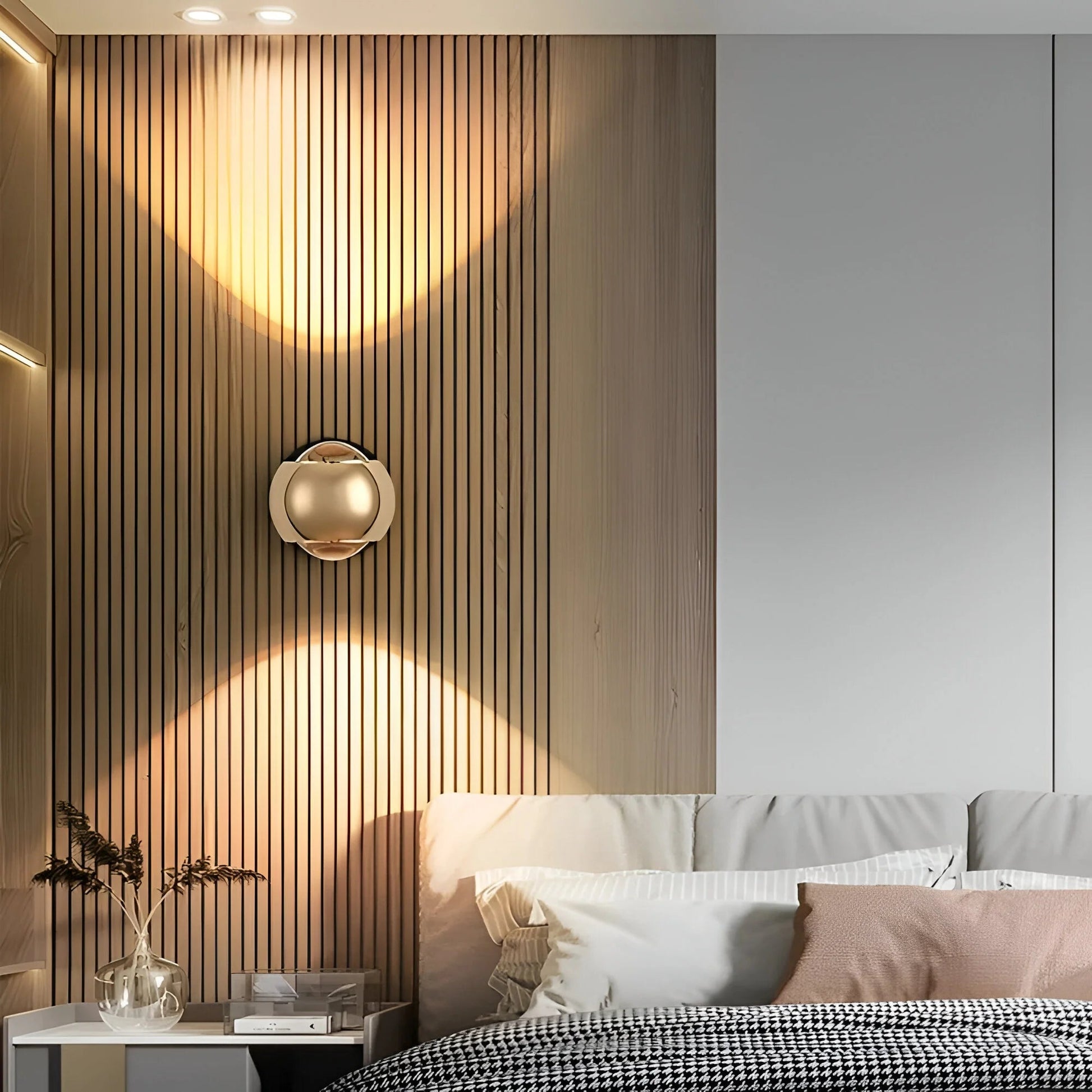 LumiTurn™ – Applique Murale LED Ajustable 180° Économie d'Énergie
