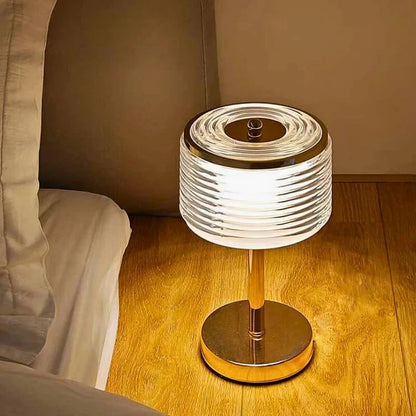 LumièreÉlégante™ – Lampe de Table LED Anneau Chic et Économe en Énergie