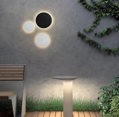 LumièreExtérieure™ – Applique Murale LED Ronde Résistante aux Intempéries