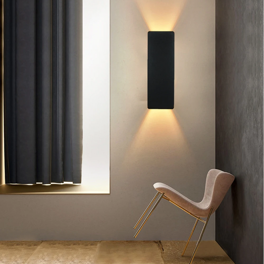 LumièreModerne™ – Applique Murale Design Éclairage Bidirectionnel Aluminium