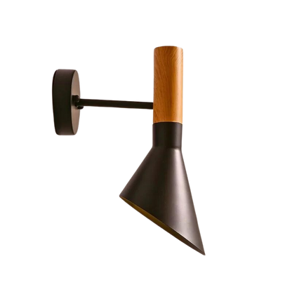 LumièreModerne™ – Applique Murale Design Éclairage Doux en Métal Noir