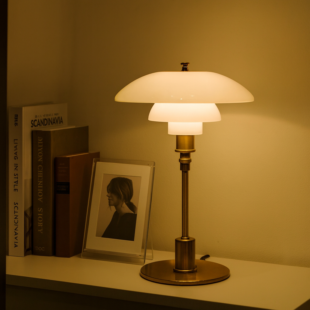 LumièreNordique™ – Lampe de Table Scandinave Éclairage LED Doux