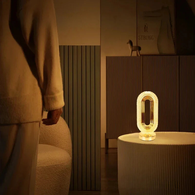 Lumivio™ – lampe de table LED portative à 3 niveaux, touche & couleur