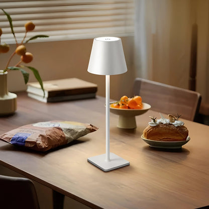 LumoGlow™ – Lampe de Table Sans Fil Rechargeable Éclairage Dimmable