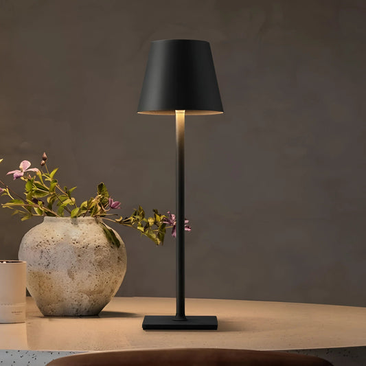 LumoGlow™ – Lampe de Table Sans Fil Rechargeable Éclairage Dimmable