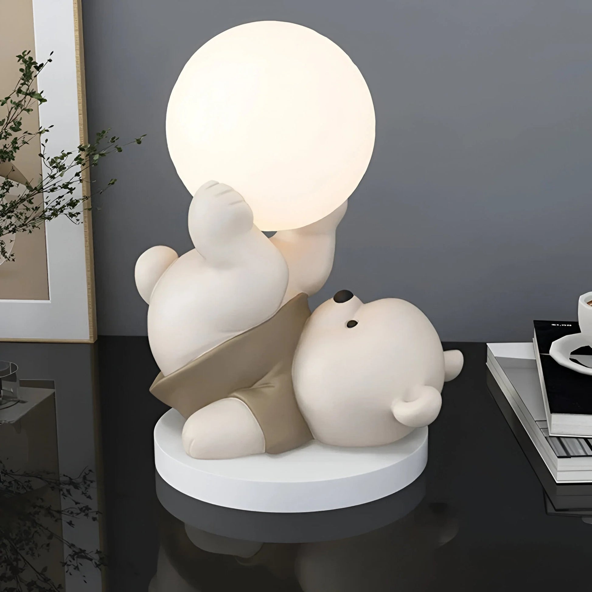 LunaBear™ – Lampe de Table Ourson Éclairante avec Lueur Douce