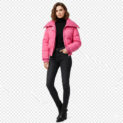 Veste Parka Femme Hiver - Doudoune Légère et Chaude