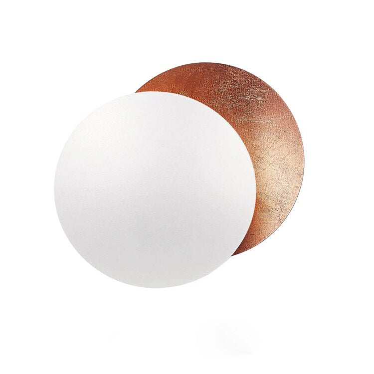 LunarGlow™ – Applique Murale Design Métal Argenté Éclairage Ajustable