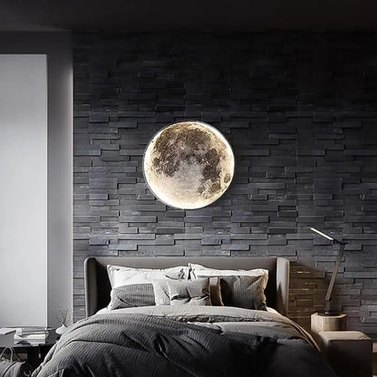 Lunaris™ – Applique Murale LED Moderne Blanc Chaud pour Chambre & Salon