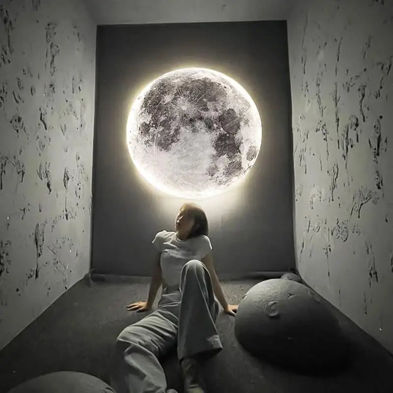 Lunaris™ – Applique Murale LED Moderne Blanc Chaud pour Chambre & Salon