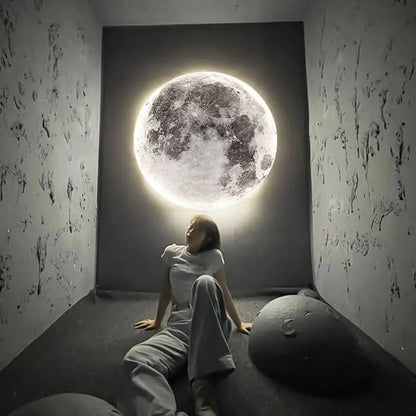 Lunaris™ – Applique Murale LED Moderne Blanc Chaud pour Chambre & Salon