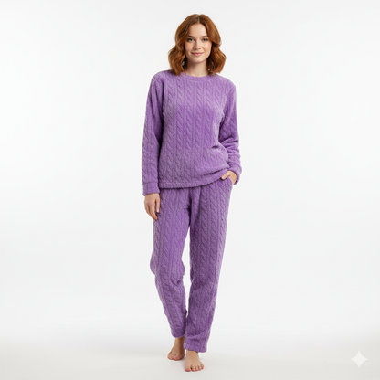 Pyjama Femme Hiver Chaud et Confortable