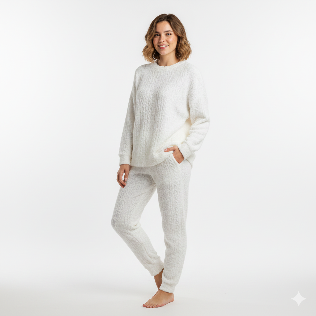 Pyjama Femme Hiver Chaud et Confortable