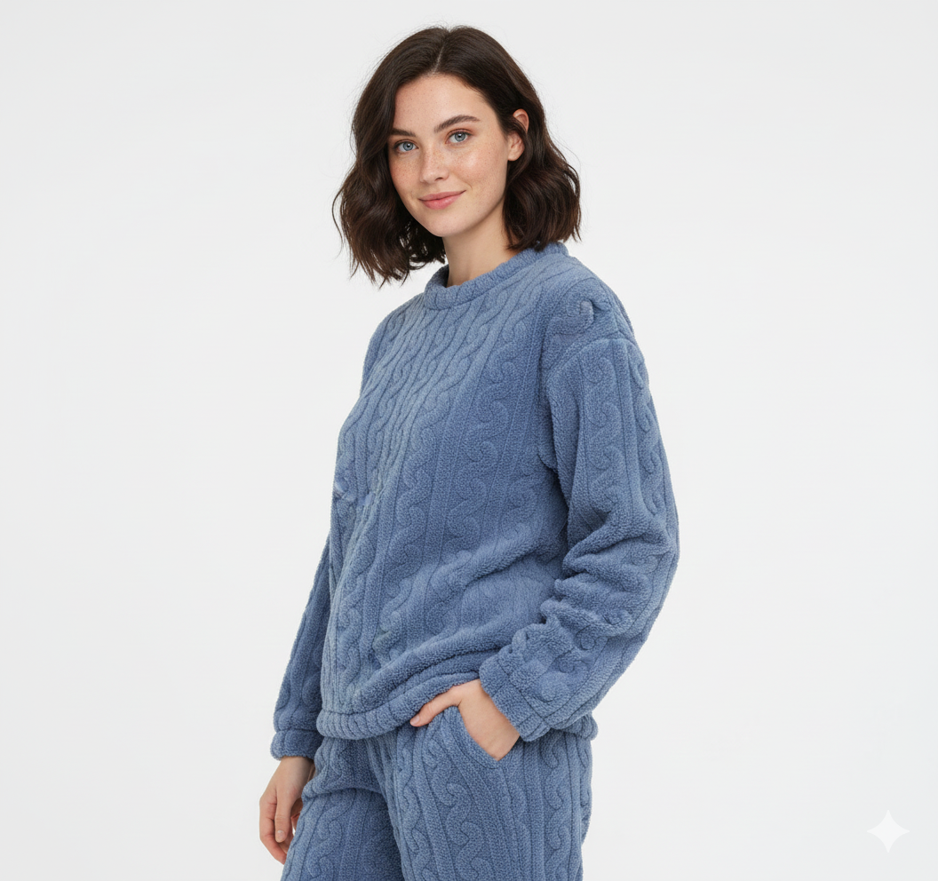 Pyjama Femme Hiver Chaud et Confortable