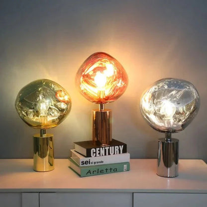 Lustrava™ – Lampe de Table Design Métal et PVC Élégante