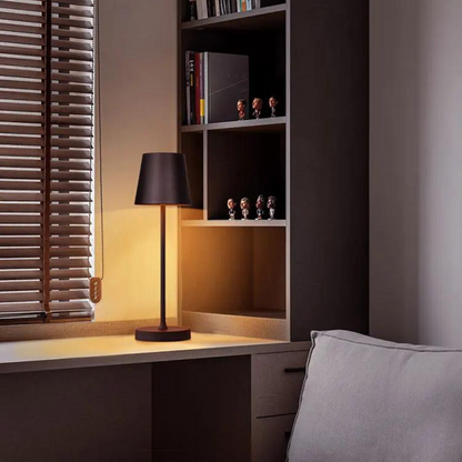 Lampe Bureau LED Design avec Abat-Jour Réglable