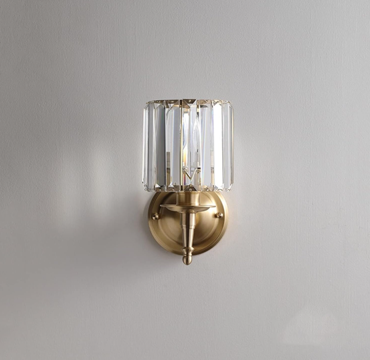 Luxéclat™ – Applique Murale Vintage en Cristal Éblouissant Lumineux