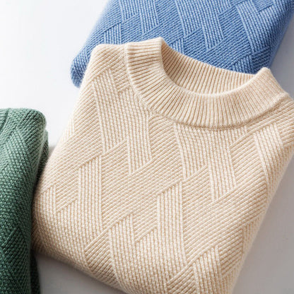 Pull Femme à Carreaux Doux et Confortable - PanierRoyale