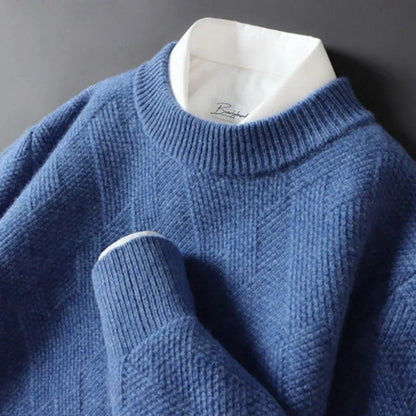 Pull Femme à Carreaux Doux et Confortable