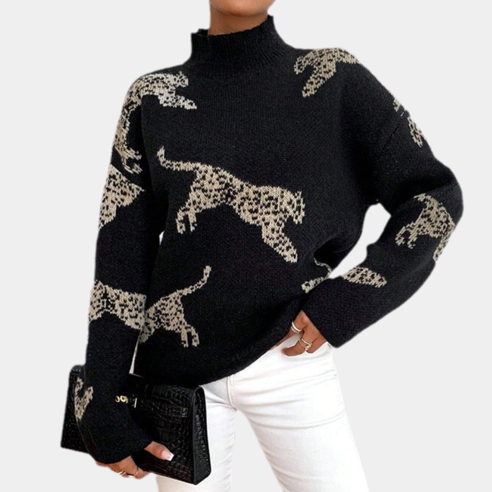 Pull Femme Tricot Chic et Élégant - PanierRoyale