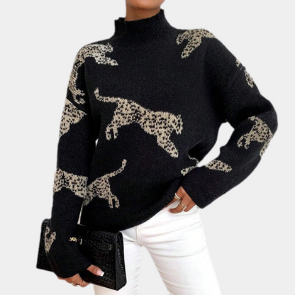 Pull Femme Tricot Chic et Élégant - PanierRoyale