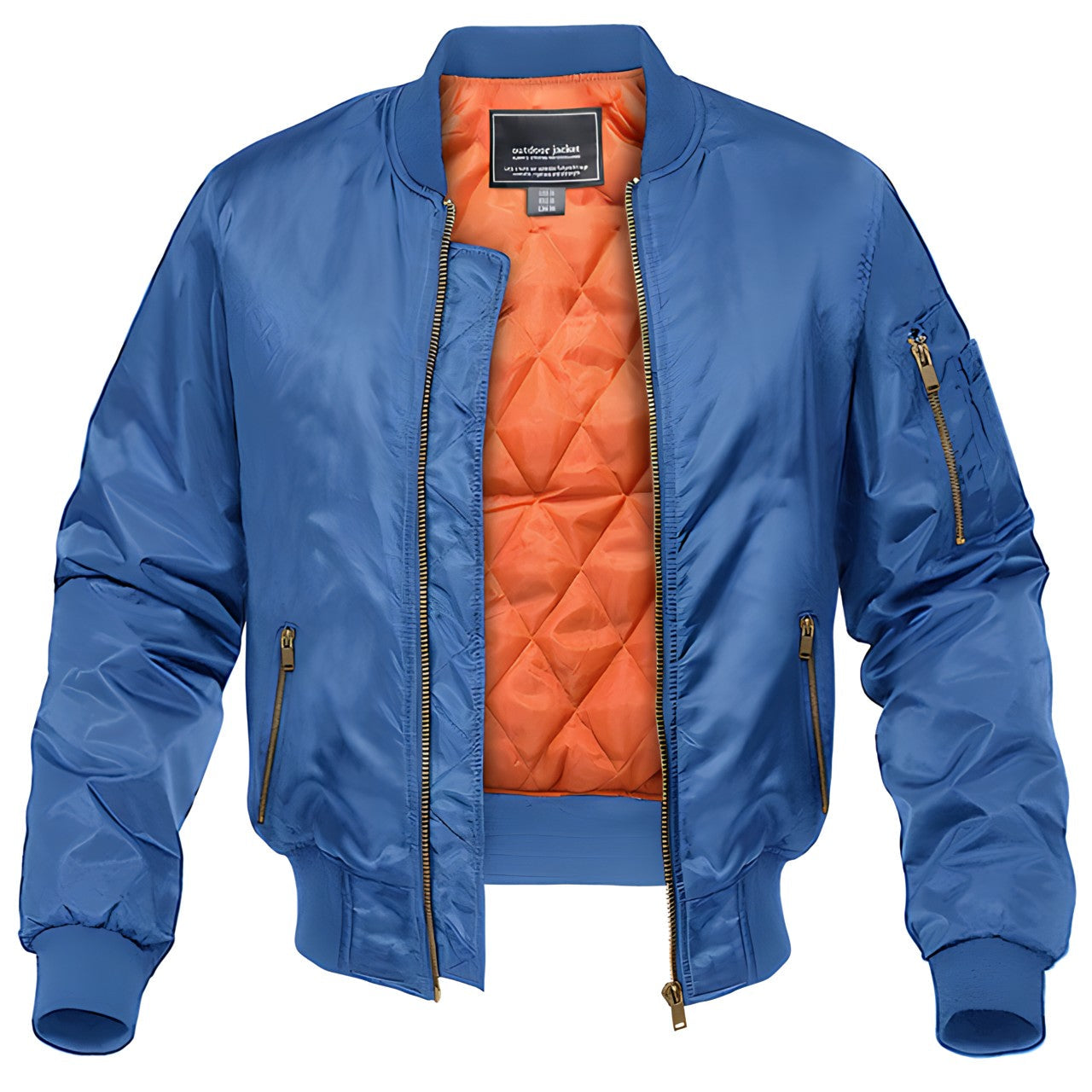 Veste Aviateur Cuir Classique pour Homme - PanierRoyale