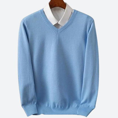 Malte™ – Pull Cachemire Homme Élégant et Confortable en Douceur-4