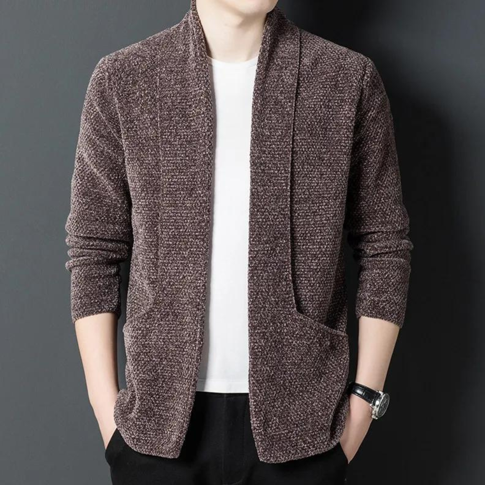 KEITH - Cardigan d'Hiver Décontracté pour Hommes