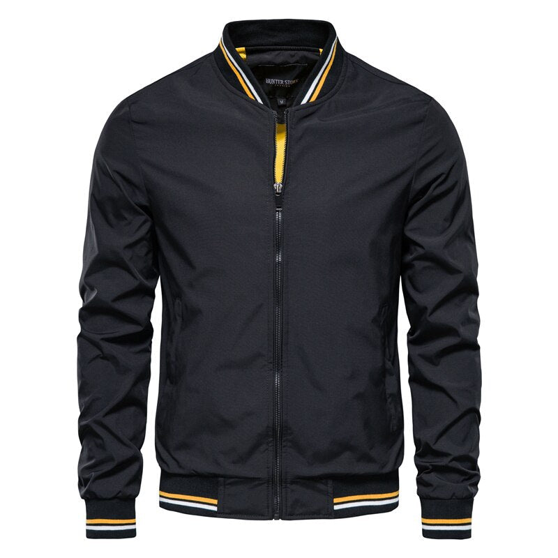 Veste à Capuche Homme Hiver Printemps Noir et Gris