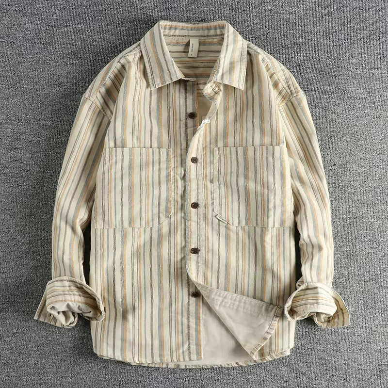 Chemise Homme Rayée Décontractée - BerlinGlamour