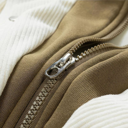 Blouson Homme Hiver Doublé et Chauffant