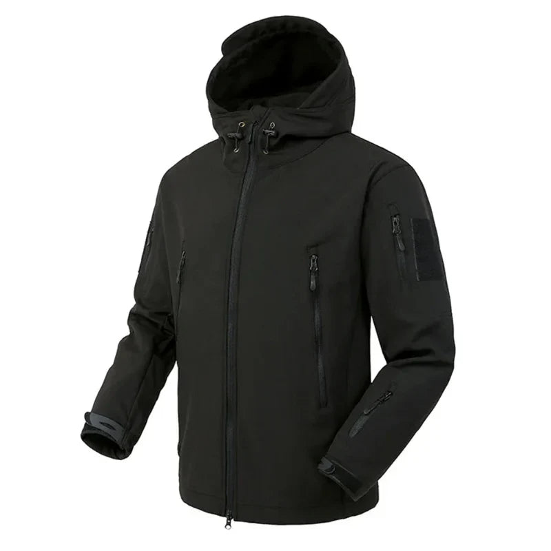 Veste de randonnée homme imperméable avec doublure polaire - BerlinGlamour