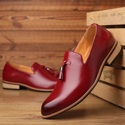Mocassins Homme Cuir Elegant Noir