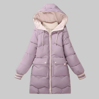 Veste D'hiver Femme Chic et Chaude avec Capuchon - PanierRoyale