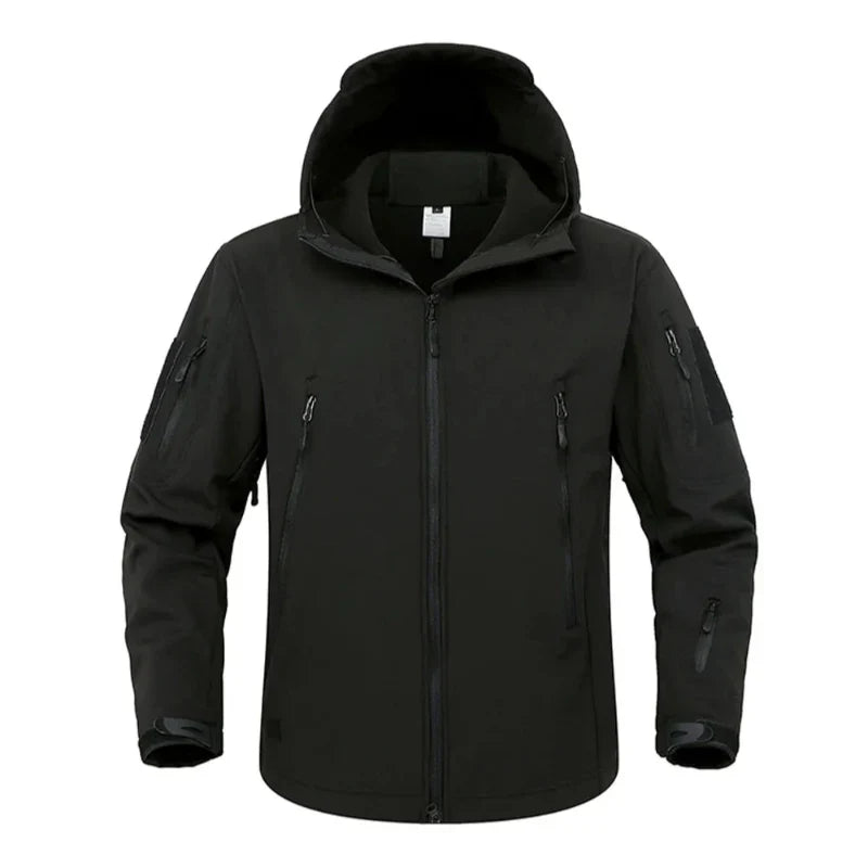Veste de randonnée homme imperméable avec doublure polaire