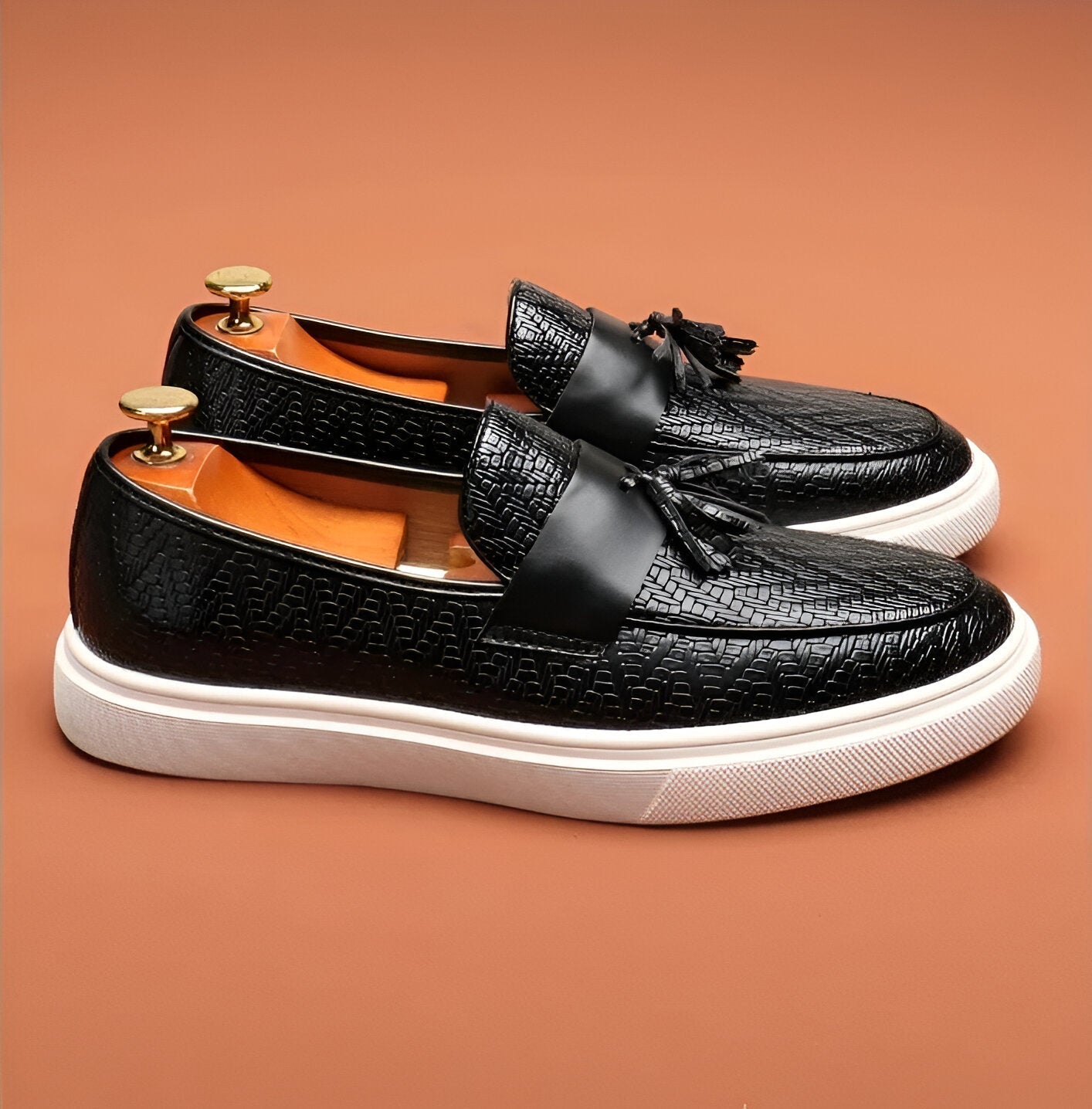 Mocassin Homme Cuir Élégant