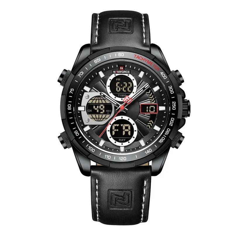 Montre Homme Marine Élégante et Résistante