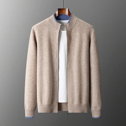 Blouson Homme Cashmere Élégant et Chaud