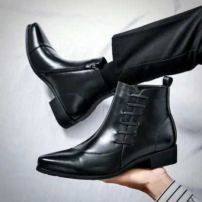 Bottes en Cuir Homme Élégantes