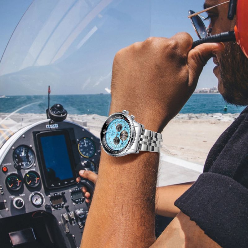 Montre Automatique Homme Luxe Mécanique