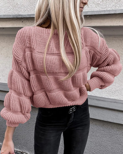 SANDRA - Pull Tricoté Moderne pour Femmes