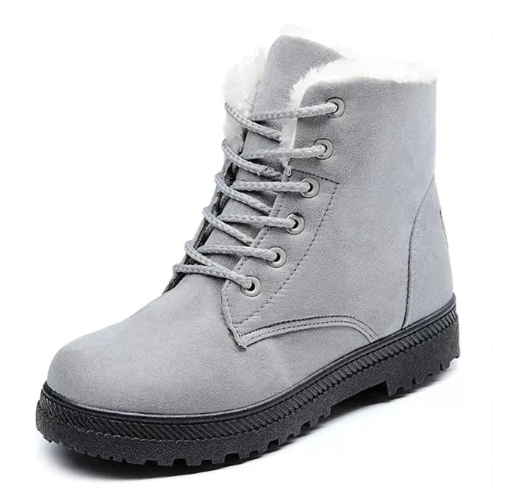 Bottes Hiver Femmes Élégantes à Fermeture Éclair