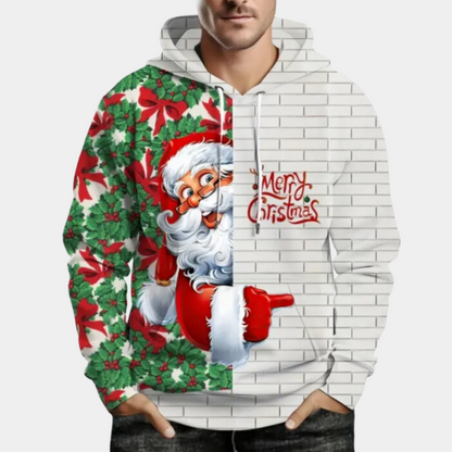 BASTIAN - Hoodie Élégant de Noël pour Hommes