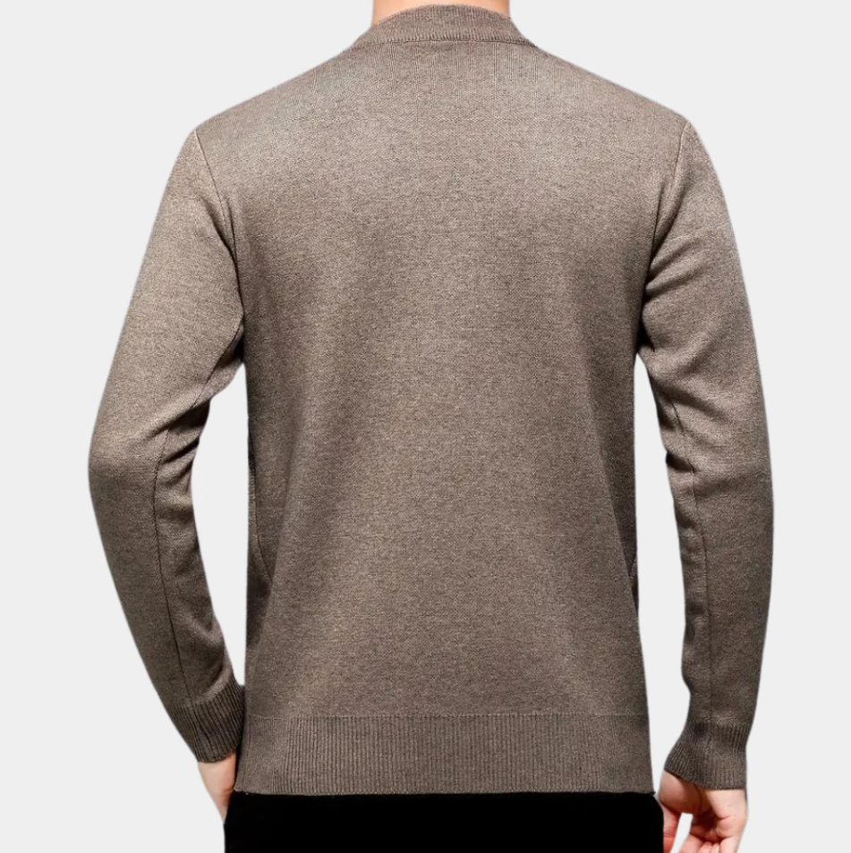 Pull Homme Col Rond Élégant et Confortable
