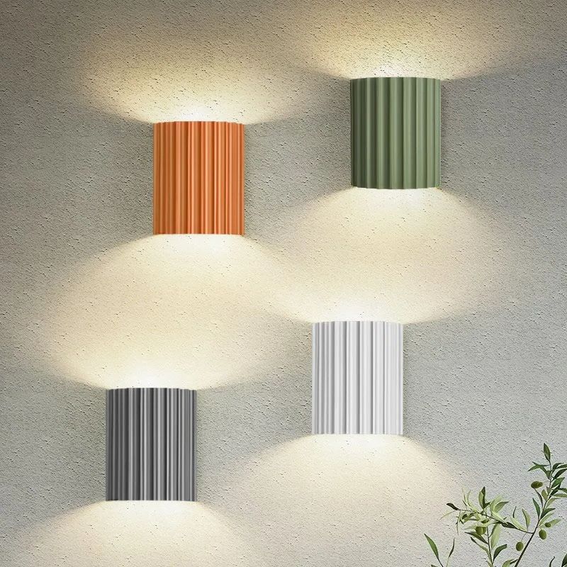Macaron™ – Applique Murale Design Ondulé Éclairage LED Énergétique