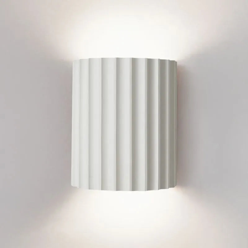 Macaron™ – Applique Murale Design Ondulé Éclairage LED Énergétique